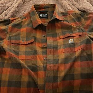 Carhartt long sleeve flannel L.